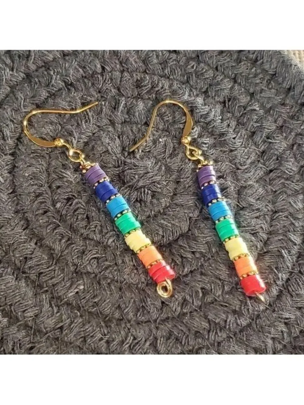 Yoga 7 Chakras Mindfulness Rainbow Earrings